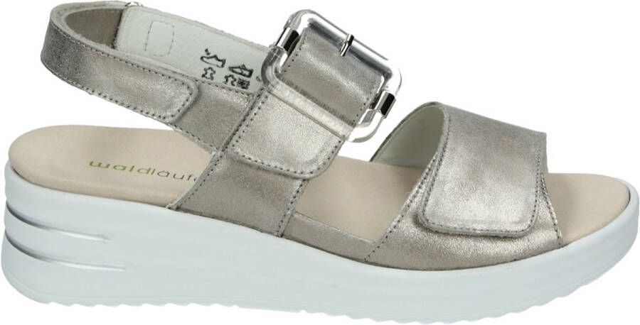 Wäldlaufer Waldlaufer 795006~H~Dina~~~~~~~~~~~~~~~~~ Sandalen met hakDames Sandalen Metallics