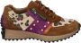 Wäldlaufer Waldlaufer 797011-H-Pinky Volwassenen Lage sneakersDames sneakers Bruin - Thumbnail 1