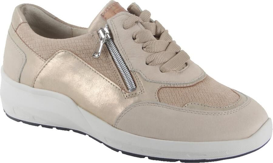 Wäldlaufer Waldlaufer 831004-500-698 dames veterschoenen sportief beige