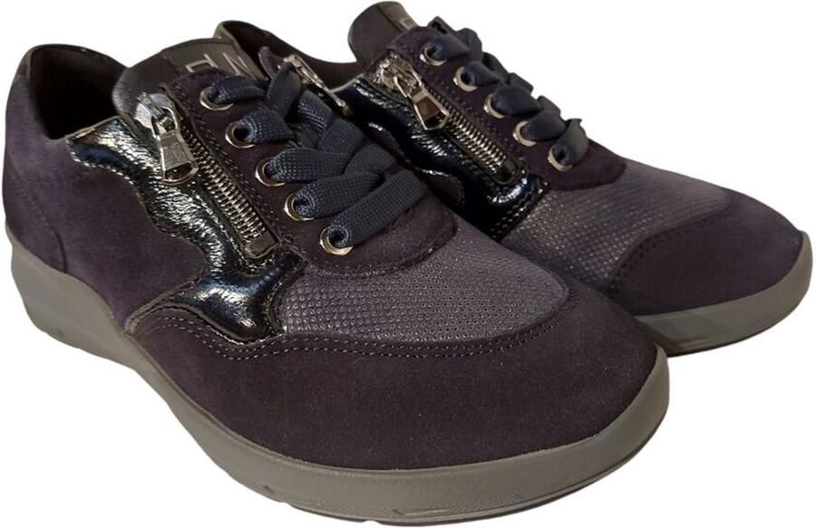 Wäldlaufer Waldlaufer 831M01-M-Tonia~~~~~~~~~~~~~~~~ Lage sneakersDames sneakers Blauw