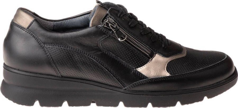 Wäldlaufer Waldlaufer 902001-H-Bruni~~~~~~~~~~~~~~~~ Lage sneakersDames sneakers Zwart