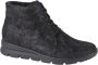 Wäldlaufer Waldlaufer 902801-H-Bruni~~~~~~~~~~~~~~~~ Hoge sneakersVeterlaarzenDames veterschoenenDames sneakersHalf-hoge schoenen Zwart - Thumbnail 1