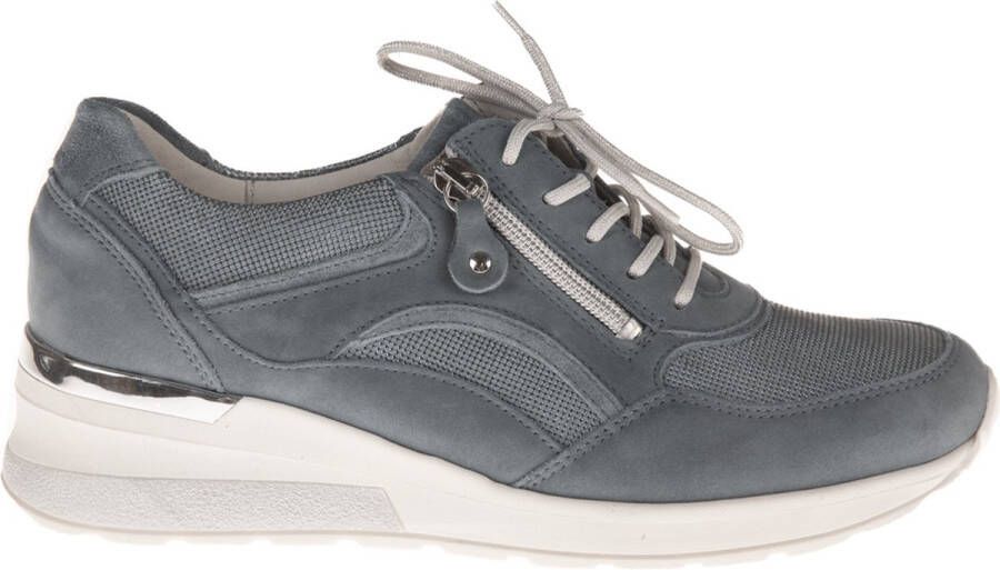 Wäldlaufer Waldlaufer 939011~H~Clara~~~~~~~~~~~~~~~~ Lage sneakersDames sneakers Blauw