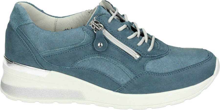 Wäldlaufer Waldlaufer 939011~H~Clara~~~~~~~~~~~~~~~~ Lage sneakersDames sneakers Blauw