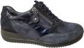 Wäldlaufer Waldlaufer 980008 612 341 H Sneakers Blauw Nubuck Dames Breedtemaat H Blauw - Blauw