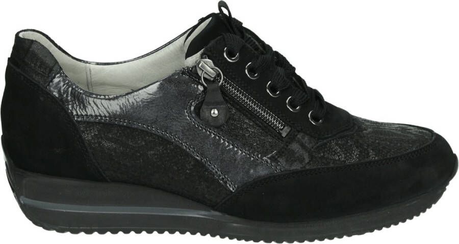 Wäldlaufer Waldlaufer 980008-H-Himona~~~~~~~~~~~~~~~ Lage sneakersDames sneakers Zwart