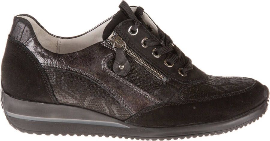 Wäldlaufer Waldlaufer 980008-H-Himona~~~~~~~~~~~~~~~ Lage sneakersDames sneakers Zwart