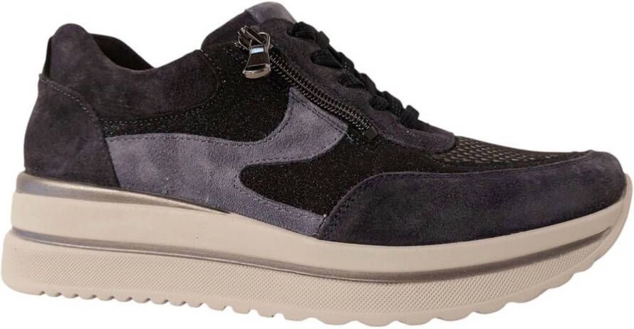 Waldläufer Waldlaufer Bungeez Sneaker 669K01 502 378 K Notte Jeans Blauw Combi