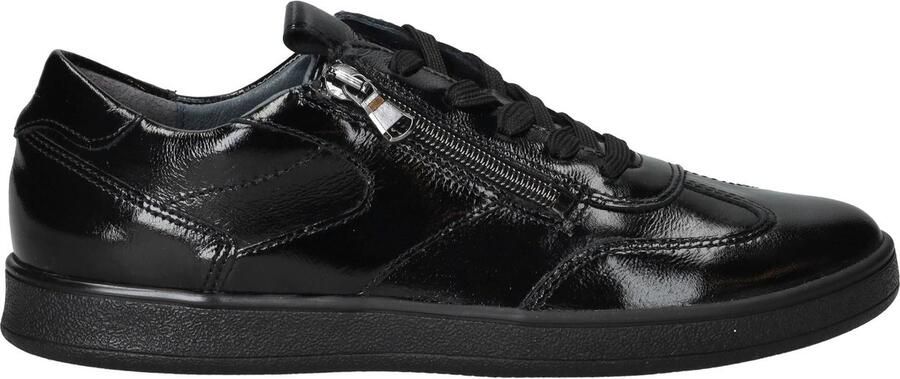 WALDLAUFER Waldläufer Lage Sneakers Dames H-daisy 40 5 Lakleer Zwart