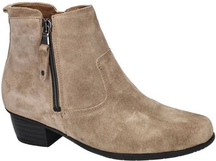 Wäldlaufer Waldlaufer -Dames beige enkellaarzen