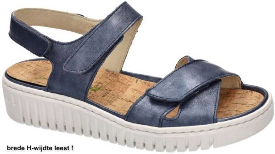 Wäldlaufer Waldlaufer -Dames blauw donker sandalen