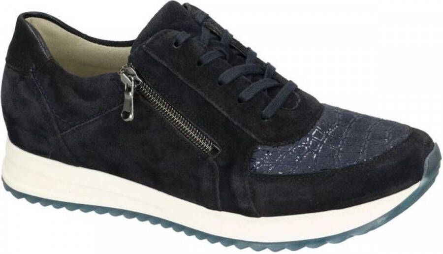 Waldläufer Waldlaufer -Dames blauw donker sneakers