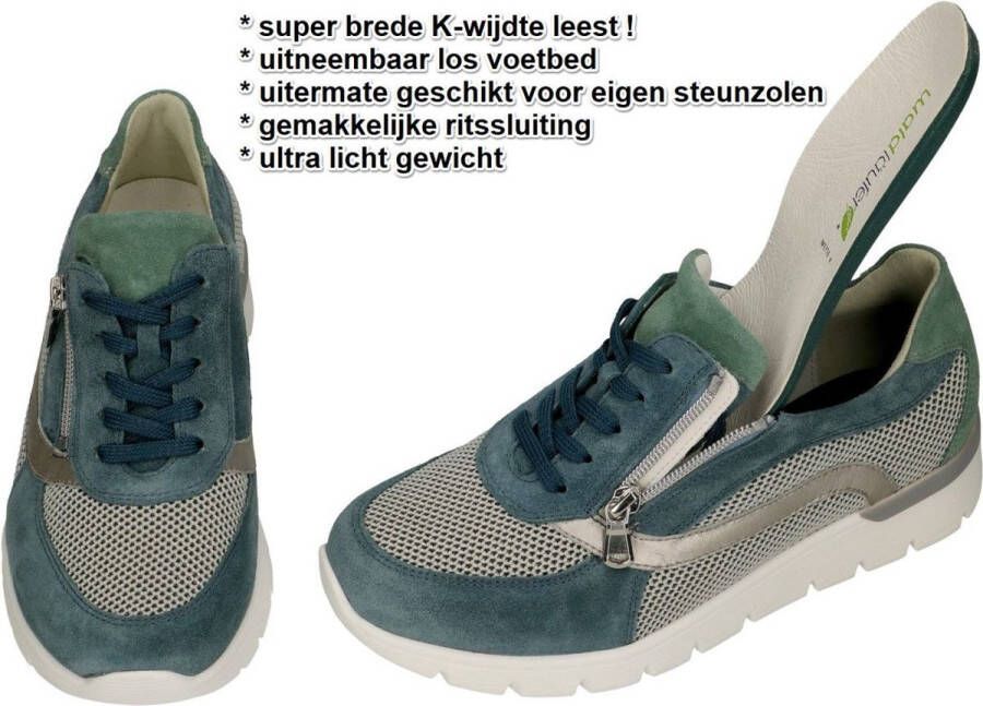 Wäldlaufer Waldlaufer -Dames blauw licht sneakers