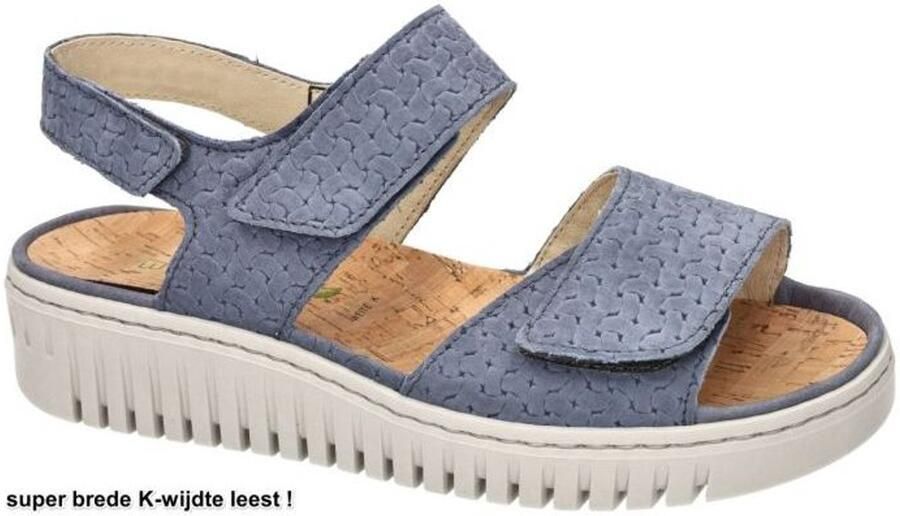 Wäldlaufer Waldlaufer -Dames blauw sandalen