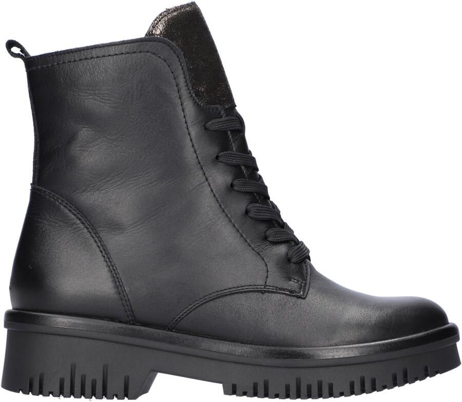 Wäldlaufer WALDLAUFER DAMES BOOTS ZWART 934806 203 771 H ALEA VEGA SHINE SCHWARZ ANTHRAZIT