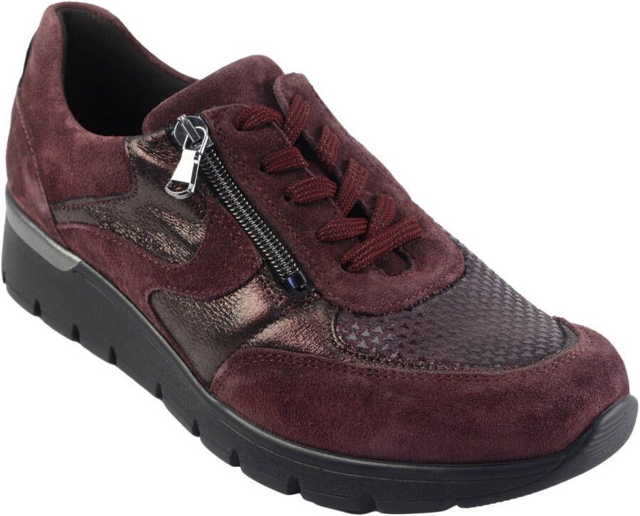 Wäldlaufer Waldlaufer -Dames bordeaux sneakers