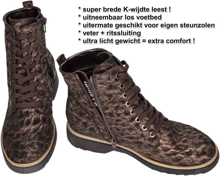 Wäldlaufer Waldlaufer -Dames bruin donker enkellaarzen