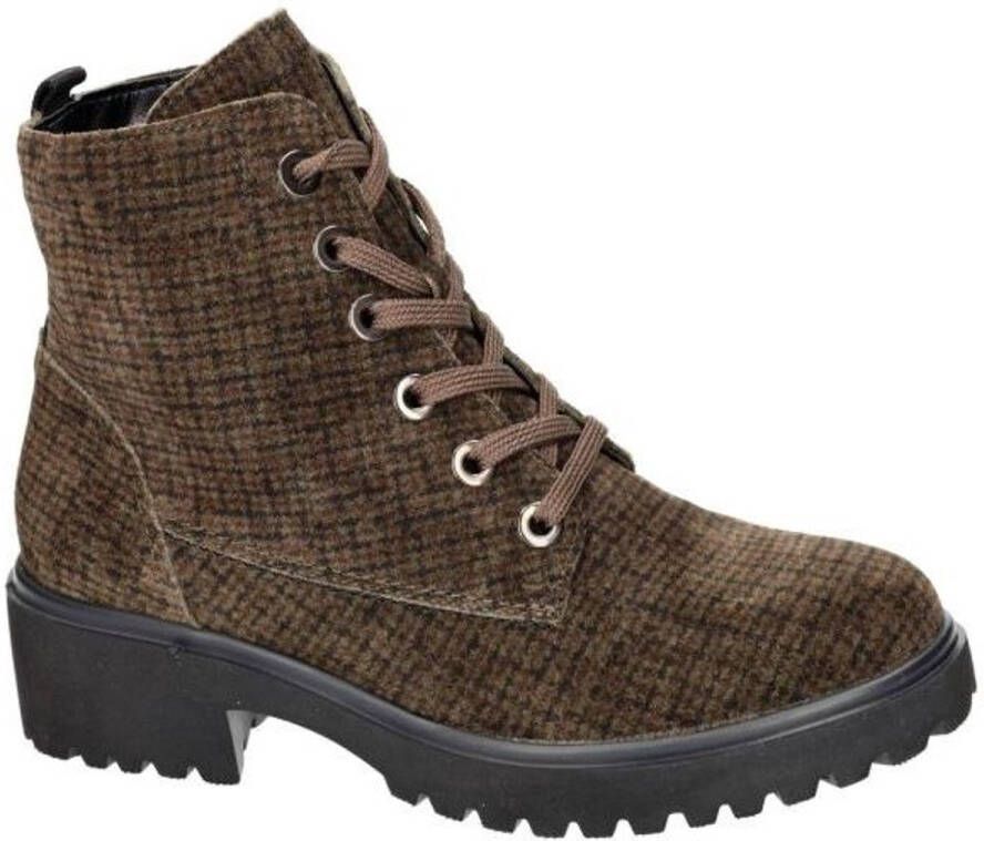 Wäldlaufer Waldlaufer -Dames kaki camouflage bottines