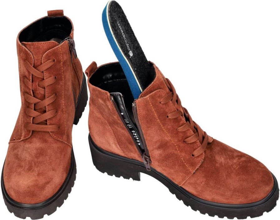 Wäldlaufer Waldlaufer -Dames roest (bruin-rood) bottines