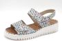 Waldläufer Waldlaufer 955001-H-Willow~~~~~~~~~~~~~~~ Sandalen met hak s Sandalen Wit beige - Thumbnail 9