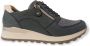 Wäldlaufer Waldläufer Dames Sneaker OrthoTritt H64007-500-263 Jeansblauw Wijdte H ½ - Thumbnail 1