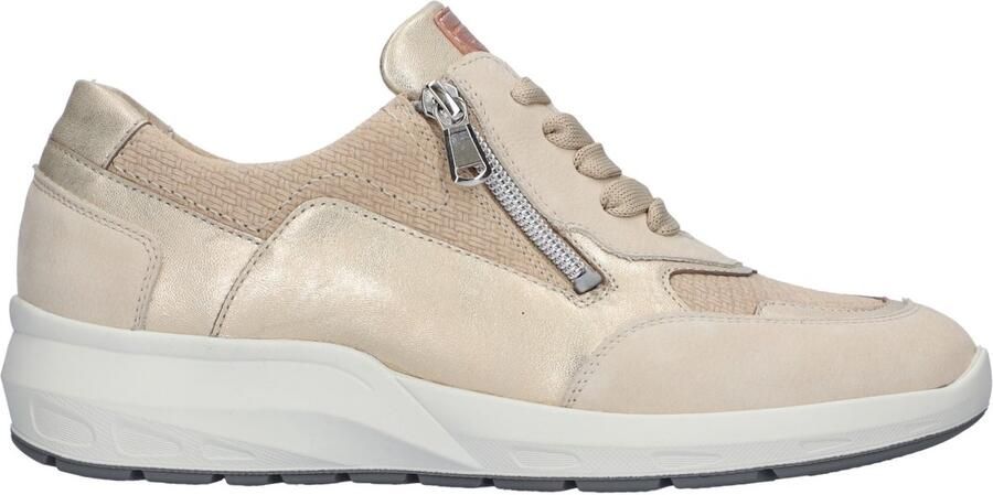 Wäldlaufer WALDLAUFER DAMES SNEAKERS BEIGE 831004 500 698 M-TONIA PERL LIGHTGOLD SAND