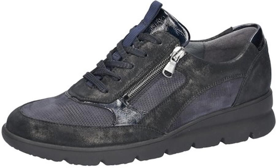 Wäldlaufer WALDLAUFER DAMES SNEAKERS BLAUW 902001 309 954 H BRUNI CLASSI STROKE TAIPEI MARINE NOTTE