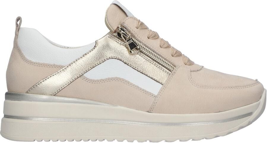 Wäldlaufer WALDLAUFER DAMES SNEAKERS GOUD 669001 304 759 K-LUANA PERL WEISS GOLD