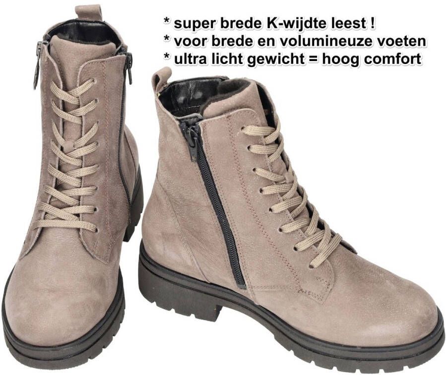 Wäldlaufer Waldlaufer -Dames taupe enkellaarzen - Foto 2