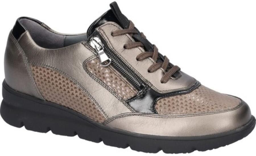 Wäldlaufer Waldlaufer Dames Veterschoen H Bruni Brons Combi 902001-308
