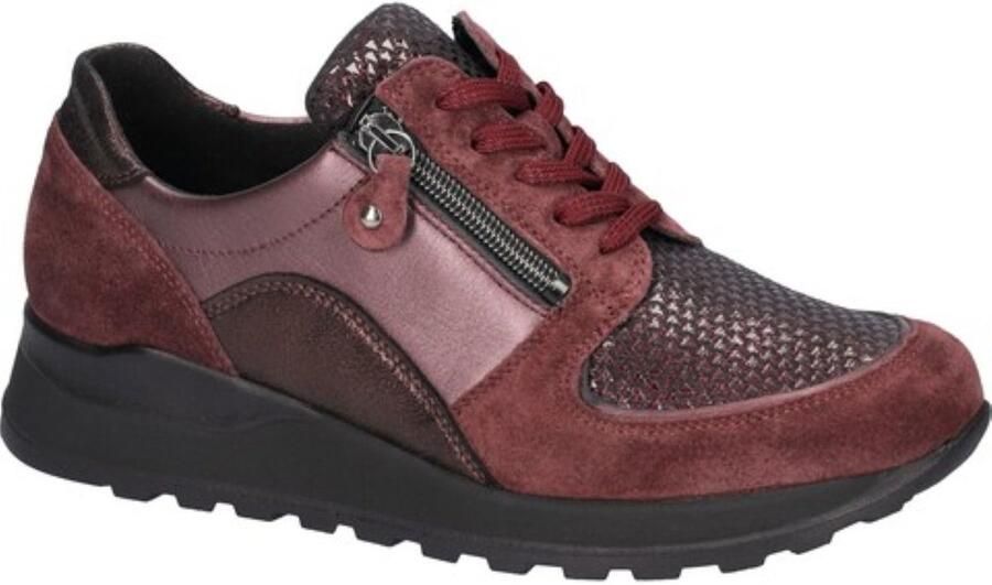 Wäldlaufer Waldlaufer Dames Veterschoen Hiroko Bordo H64007-604