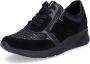 Wäldlaufer Waldläufer OrthoTritt Dames Sneaker 715H02-400-001 Zwart Wijdte H - Thumbnail 1