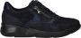 WALDLAUFER Waldläufer Lage Sneakers Dames K Funky Maat: 43 Materiaal: Suède Kleur: Blauw - Thumbnail 1