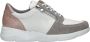 Waldläufer Comfortabele witte sneakers met roze en grijze accenten Multicolor - Thumbnail 4