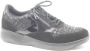 WALDLAUFER Waldläufer Sneakers Dames Combi K Rits Sneaker Maat: 37 5 Materiaal: Leer Kleur: Zwart - Thumbnail 3
