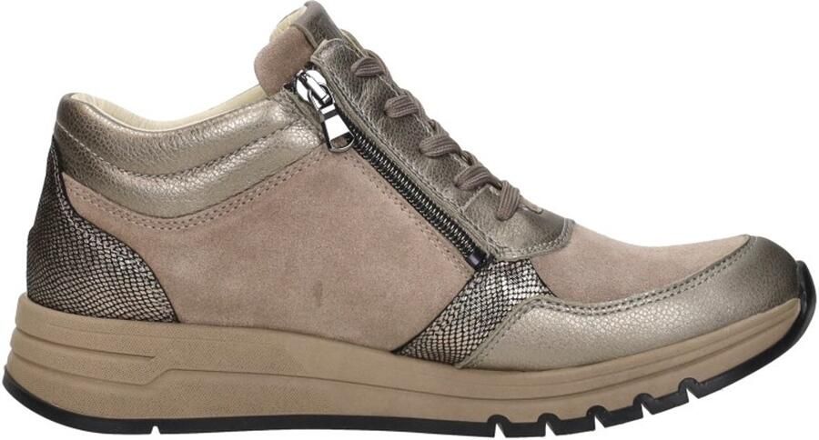 Wäldlaufer Waldlaufer H-April Veterschoenen Hoog taupe