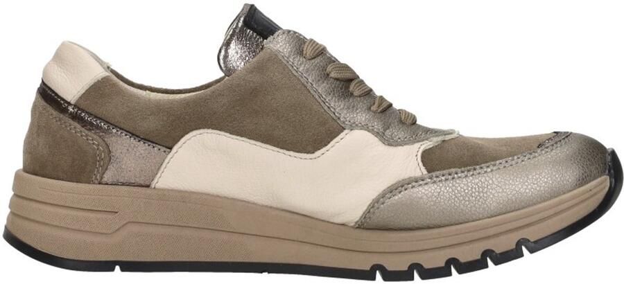 Wäldlaufer Waldlaufer H-April Veterschoenen Laag taupe