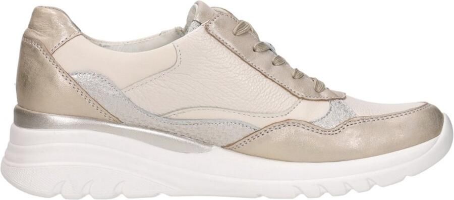 Wäldlaufer Waldlaufer H-Carla Veterschoenen Laag beige