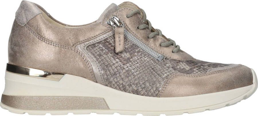 Waldläufer Zilveren Clara Sneaker met Ritssluiting Multicolor Dames