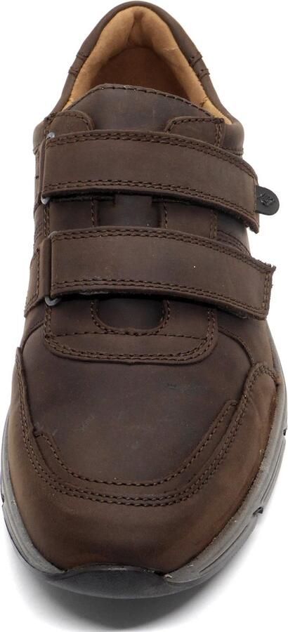 Wäldlaufer Waldläufer Heren Klittenbandschoen 323301-158-216 Donkerbruin Wijdte H ½ - Foto 9