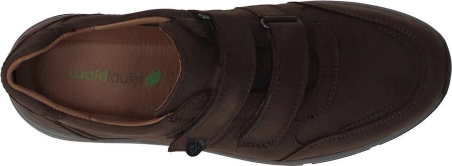Wäldlaufer Waldläufer Heren Klittenbandschoen 323301-158-216 Donkerbruin Wijdte H ½ - Foto 5