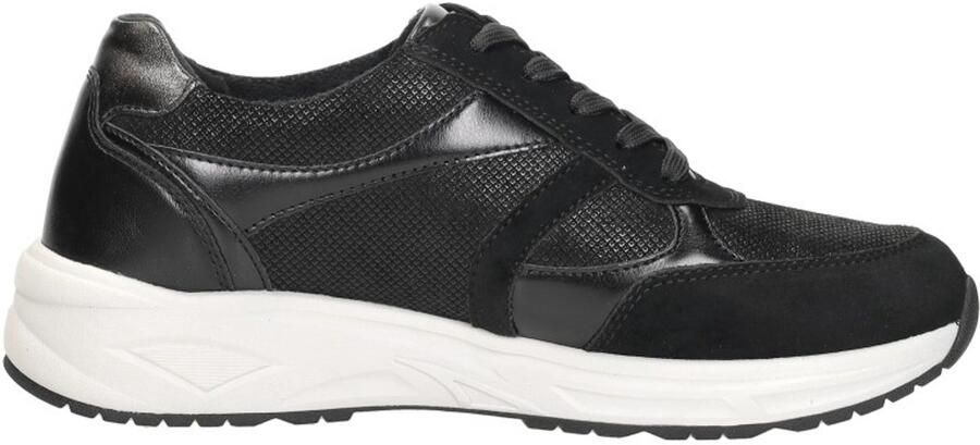 Waldläufer Dames Sneaker 703002-104-001 Zwart Wijdte H (38.5) - Foto 2