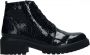 Waldläufer Waldlaufer H-Luise Veterboot Dames Zwart ½ - Thumbnail 1