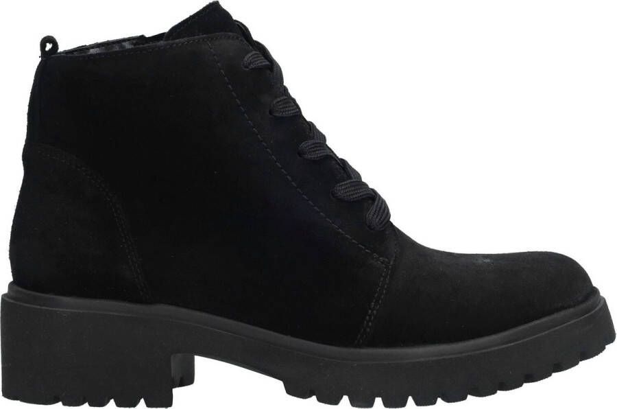 Wäldlaufer Waldläufer Dames Veterboot 716807-195-001 Zwart Wijdte H (41)