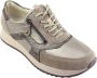 Wäldlaufer Waldlaufer Leer En Suede Dames Sneakers H Beige - Thumbnail 1