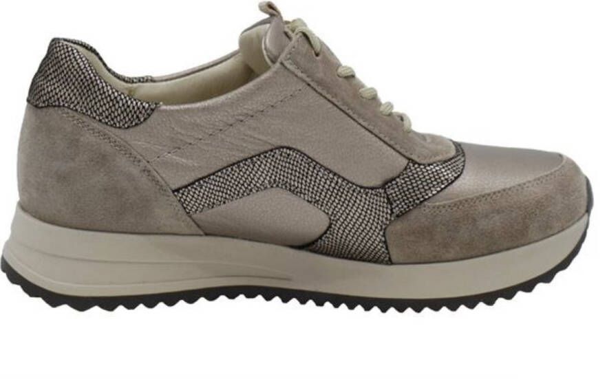 Wäldlaufer Waldläufer Dames Sneaker 752004-407-093 Beige Combi Wijdte H (37.5) - Foto 2
