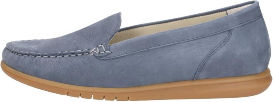 Wäldlaufer Waldlaufer H-Wanda Mocassin licht blauw