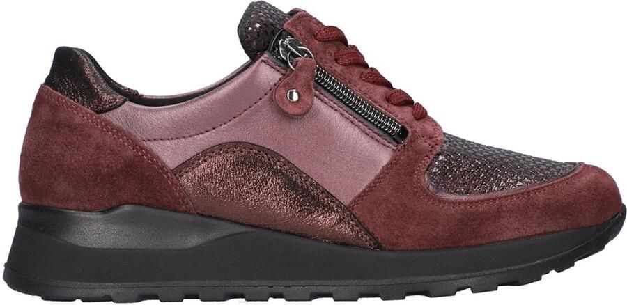 Wäldlaufer Waldlaufer Dames Veterschoen Hiroko Bordo H64007-604 - Foto 3