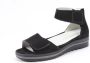 Wäldlaufer Waldlaufer 351005-H-Hakura~~~~~~~~~~~~~~~ Sandalen met hakDames Sandalen Zwart - Thumbnail 4