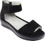 Wäldlaufer Waldlaufer 351005-H-Hakura~~~~~~~~~~~~~~~ Sandalen met hakDames Sandalen Zwart - Thumbnail 1